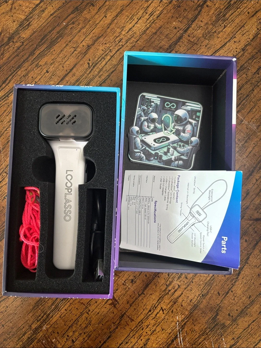 Nano LoopLasso Interactive Light Toy - Pink & Blue